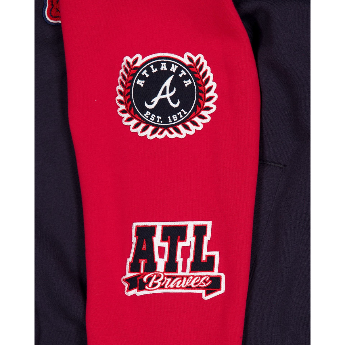 Atlanta Braves Throwback Patch Jacket