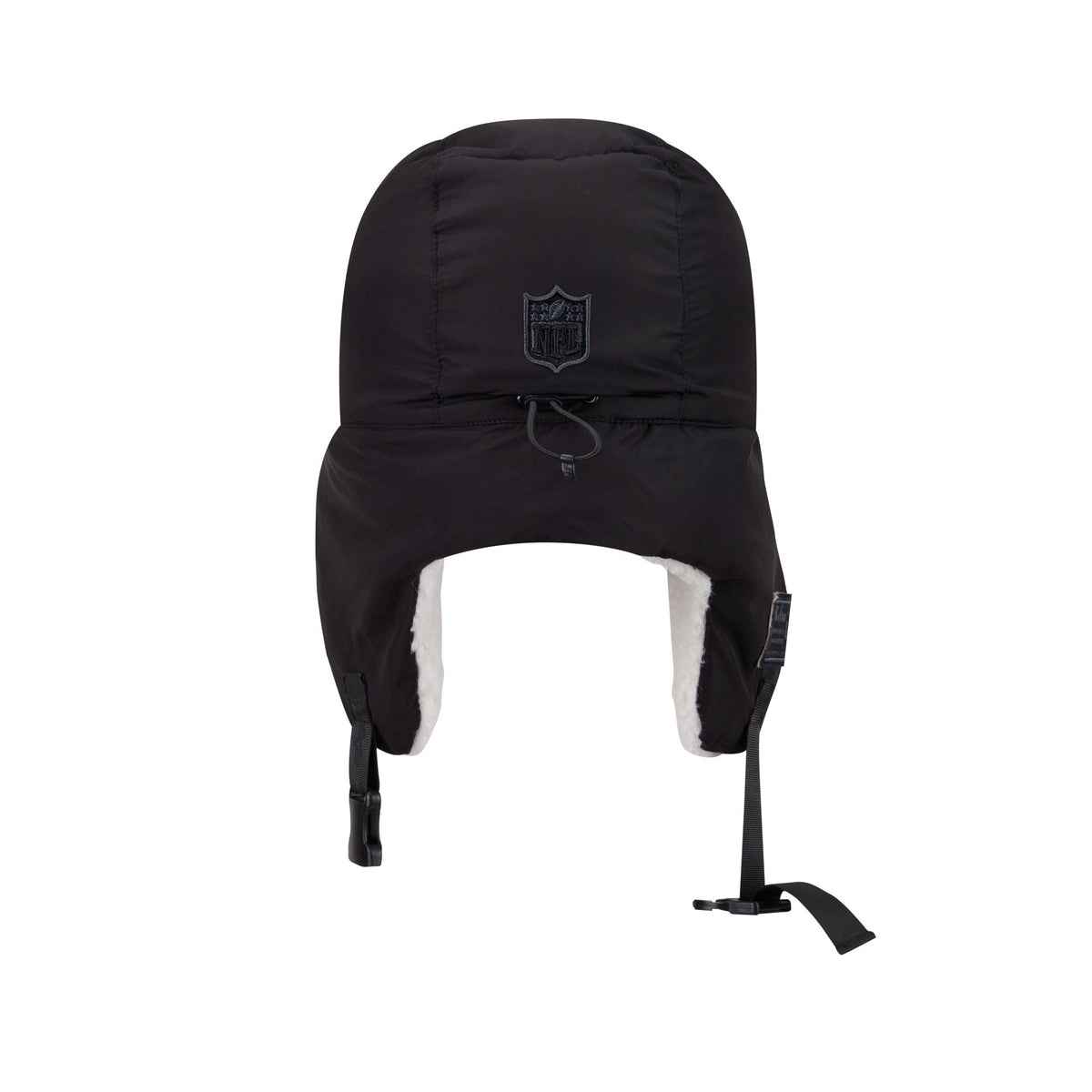 Alpha Industries x Buffalo Bills Black Puffer Trapper Hat
