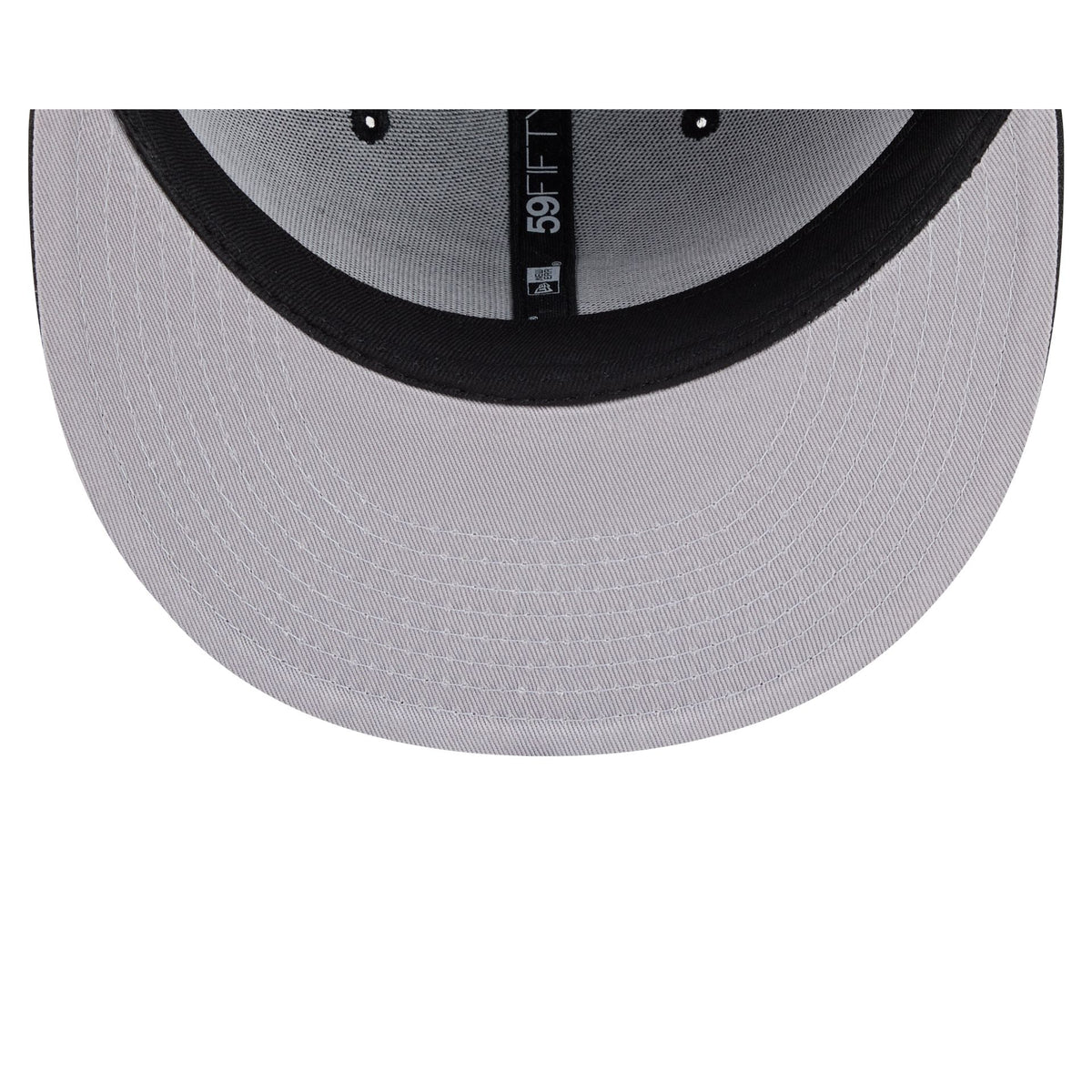 Pittsburgh Pirates Black and White Basic 59FIFTY Fitted Hat