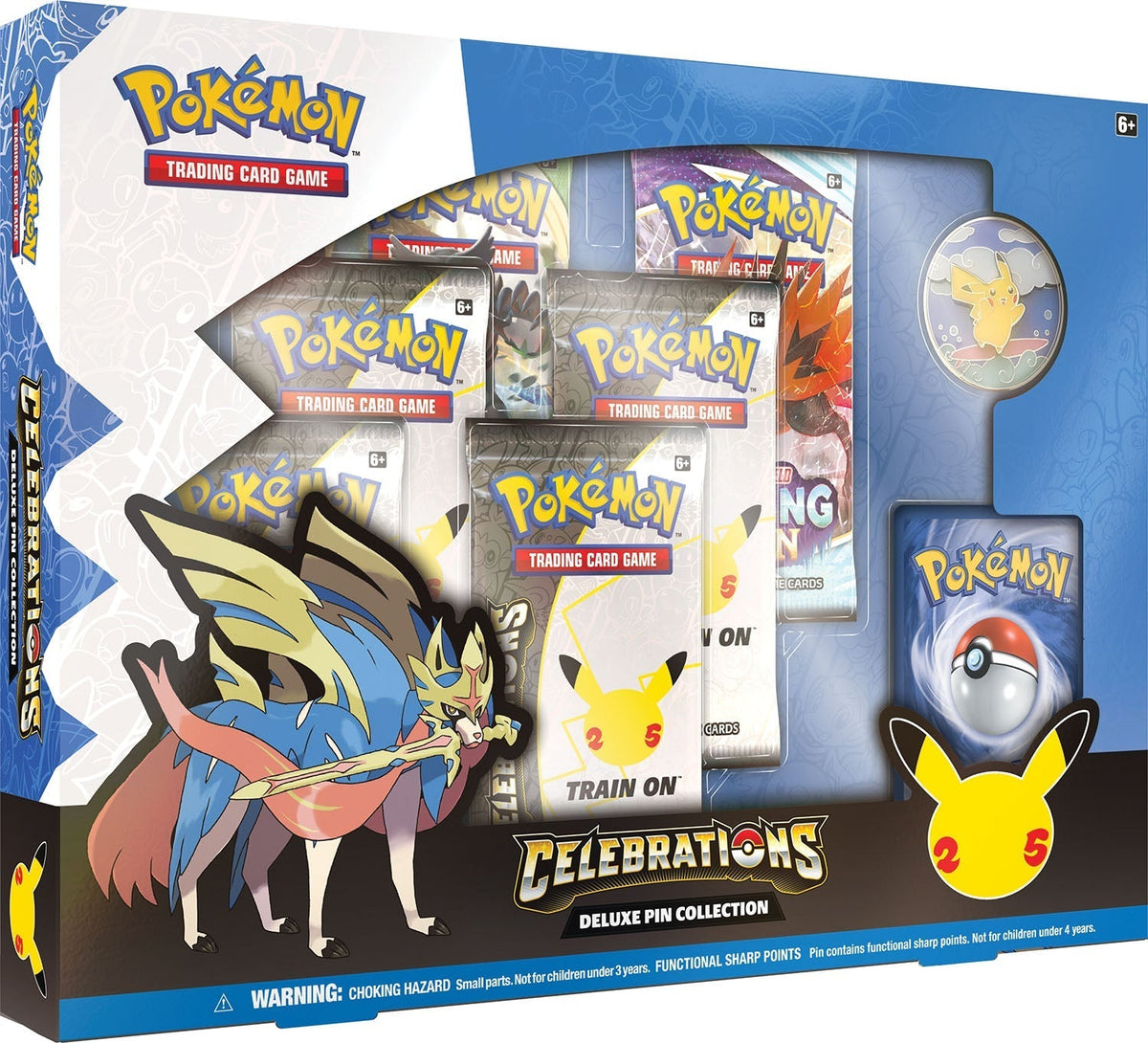 🔥2026 Christmas Gift🎄: Celebrations Deluxe Pin Collection Box (Zacian)
