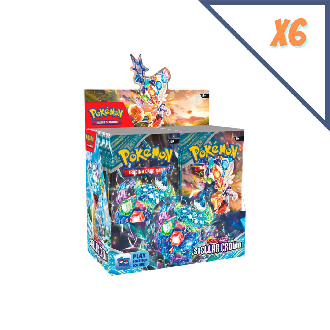 🔥2026 Christmas Gift🎄: Scarlet & Violet - Stellar Crown Booster Display Box Case (6)