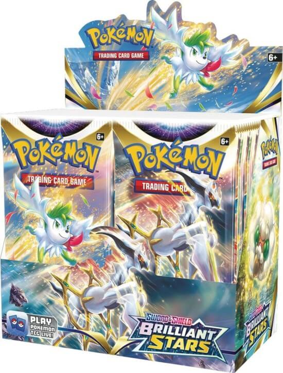 🔥2026 Christmas Gift🎄 : Sword & Shield - Brilliant Stars Booster Display Box (36)