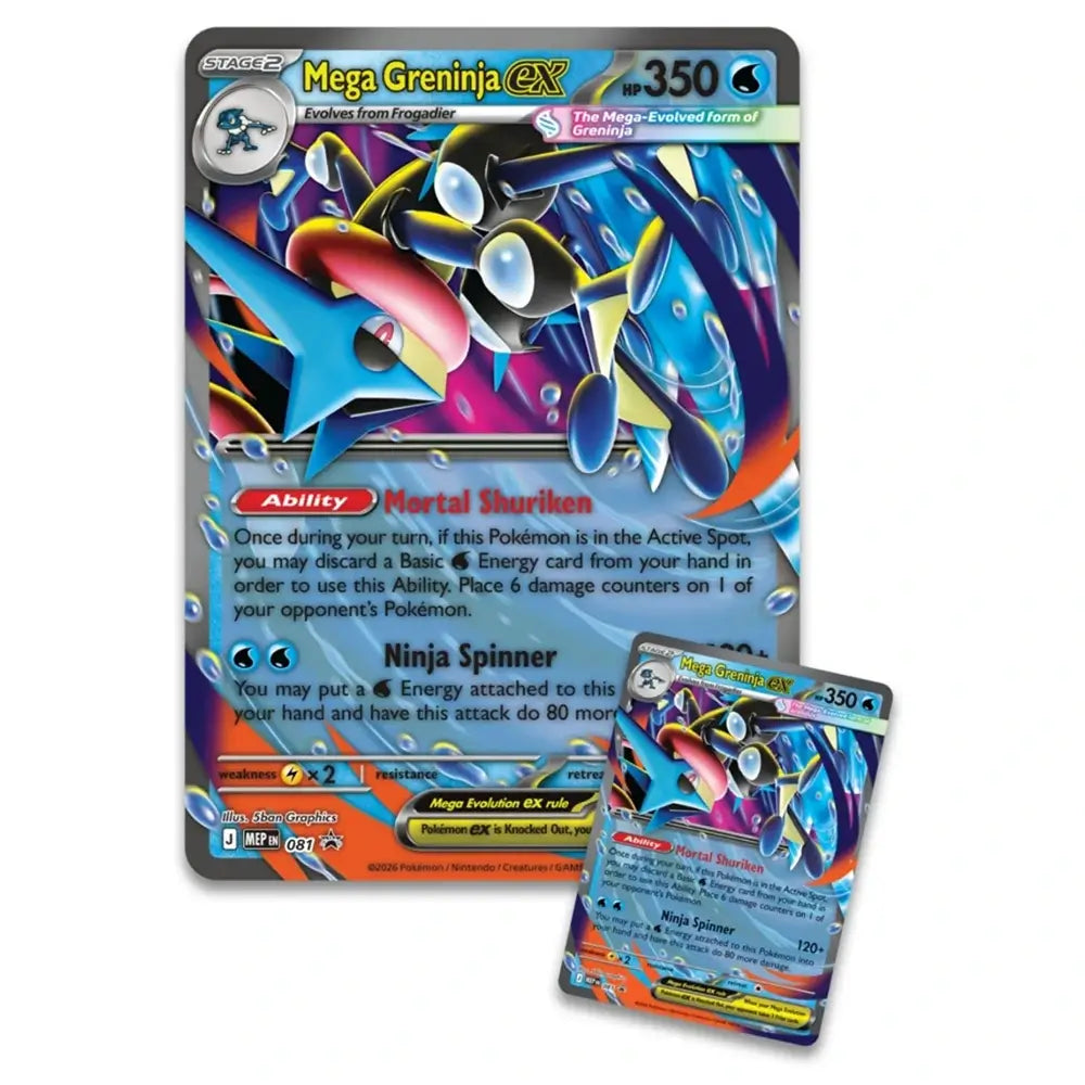 🔥2026 Christmas Gift🎄: Mega Greninja ex Premium Collection Box