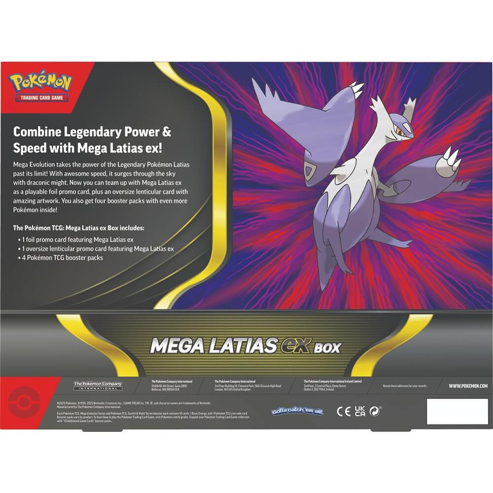 🔥2026 Christmas Gift🎄: Mega Latias ex Box