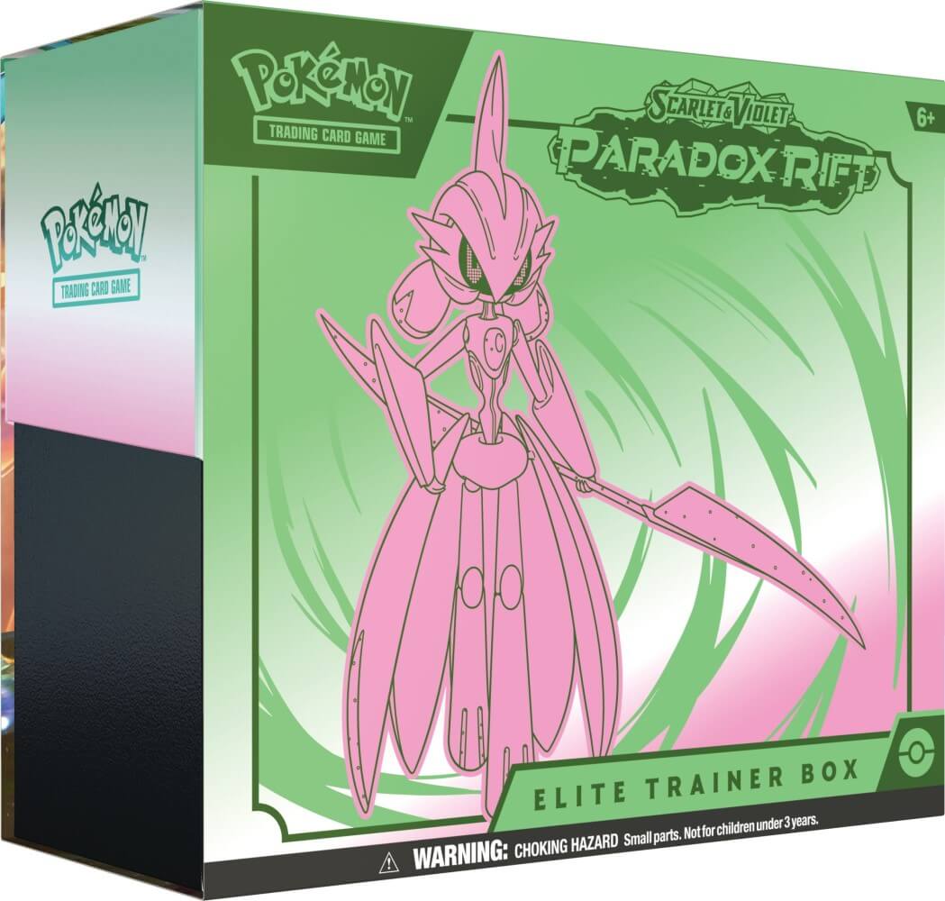 🔥2026 Christmas Gift🎄: Scarlet & Violet - Paradox Rift Elite Trainer Box (ETB) (Iron Valiant)