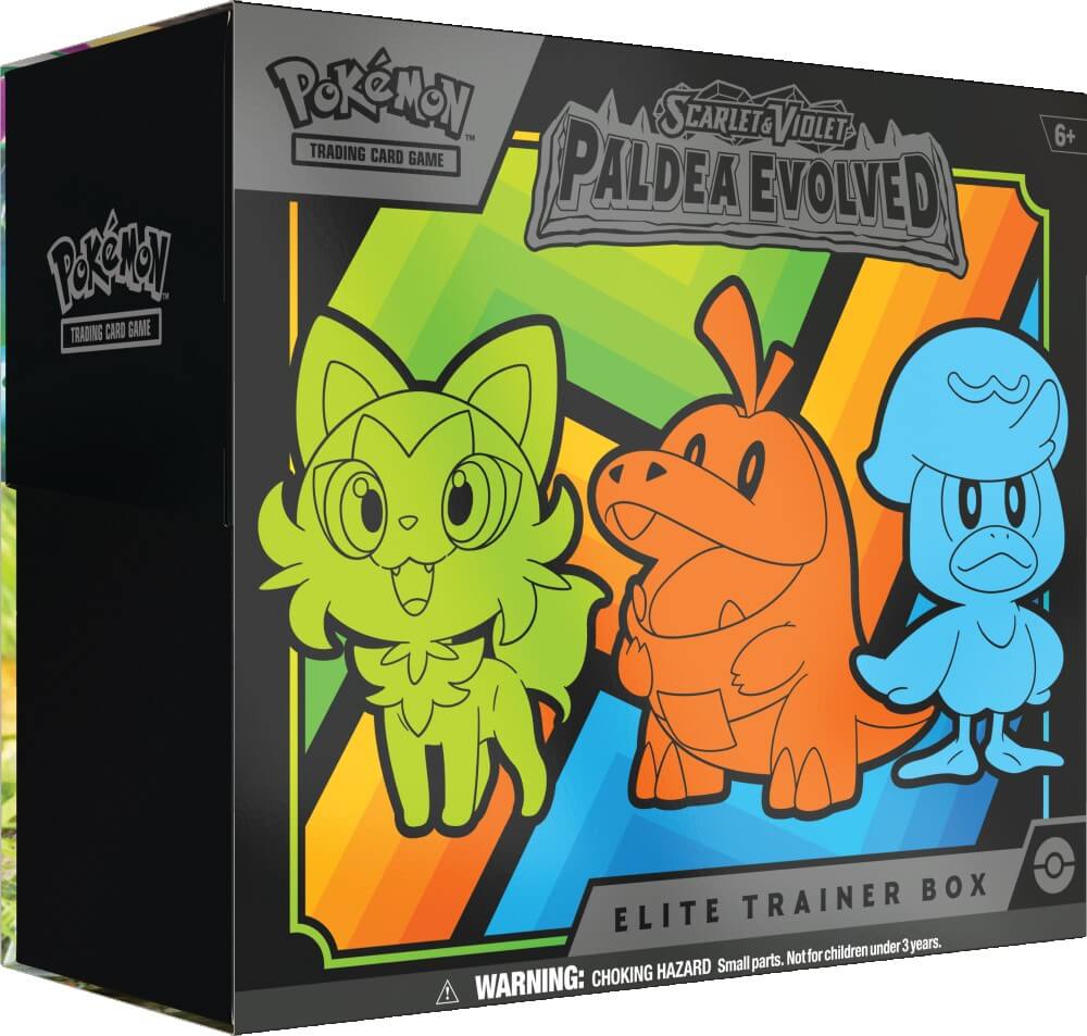 🔥2026 Christmas Gift🎄: Scarlet & Violet—Paldea Evolved: Elite Trainer Box (ETB)