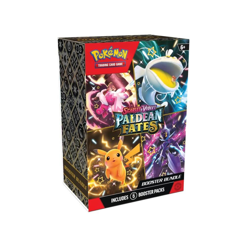 🔥2026 Christmas Gift🎄: Scarlet & Violet - Paldean Fates Booster Bundle