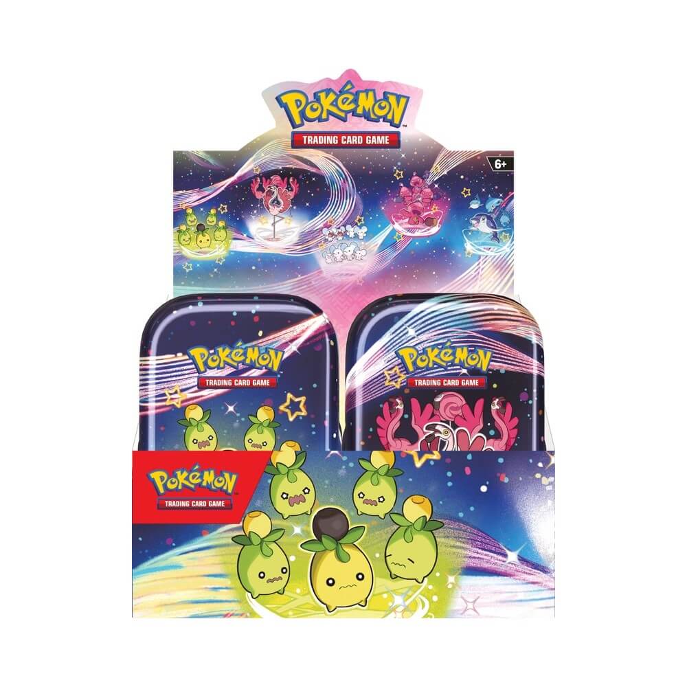 🔥2026 Christmas Gift🎄: Scarlet & Violet - Paldean Fates Mini Tin Display (10)
