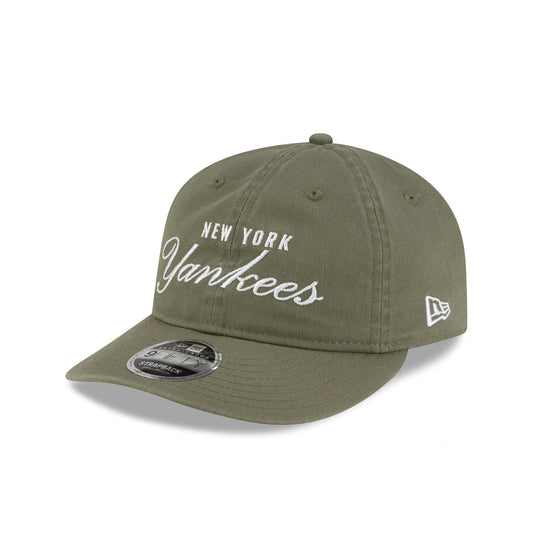 thisisneverthat® x New York Yankees Retro Crown 9FIFTY Adjustable Olive Hat