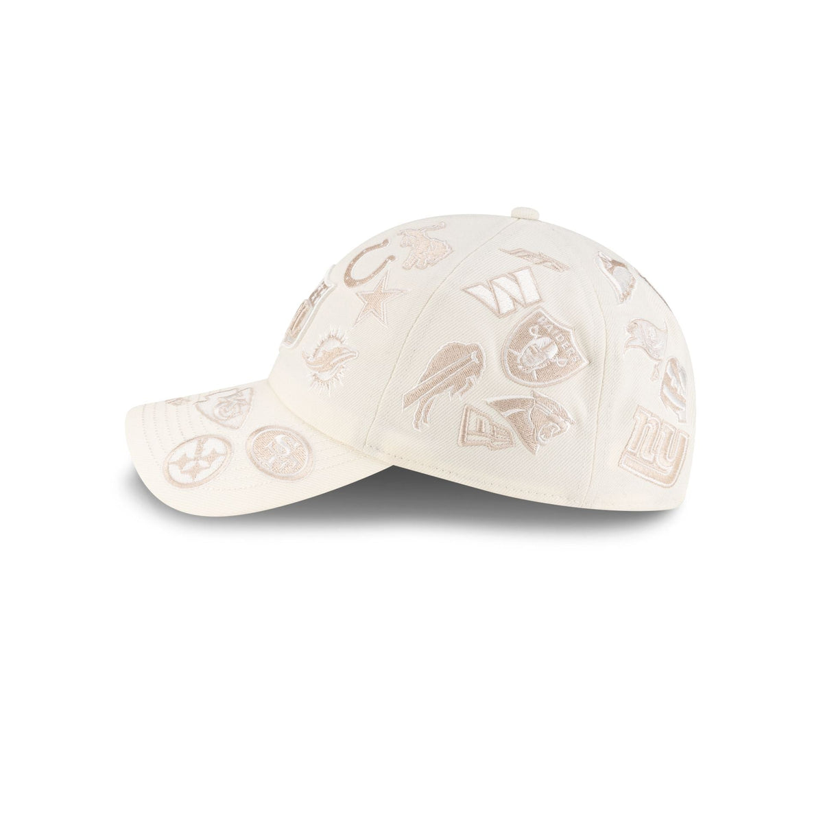 Bad Bunny x NFL Chrome White Casual Classic Adjustable Hat