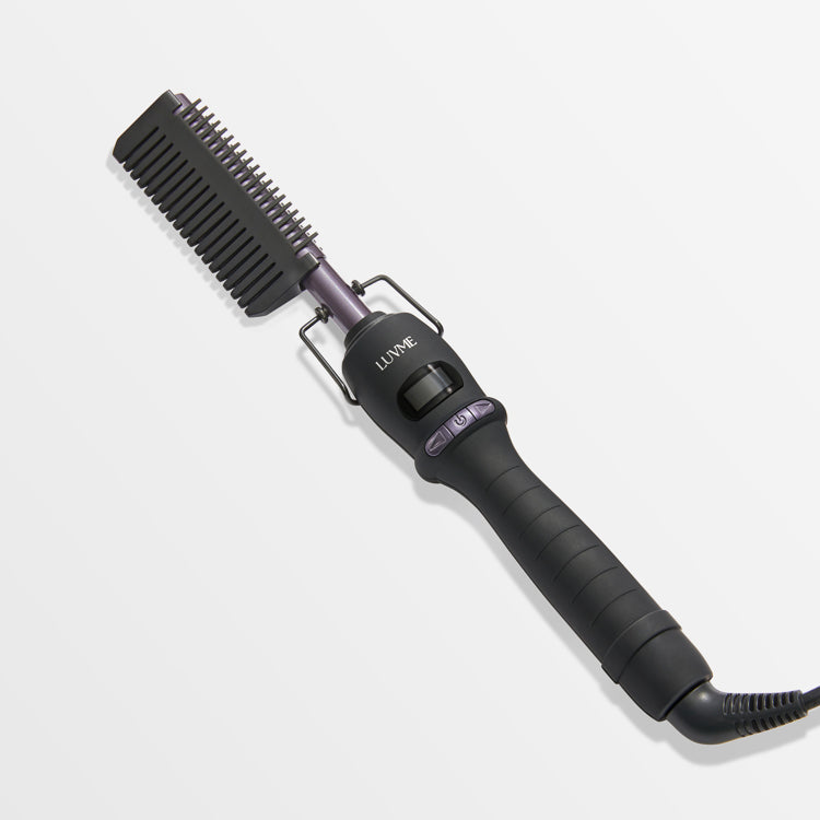 Electric Hot Comb with US Plug  for Wigs and Natural Hair. 30s Fast Heating & Adjustable Temp