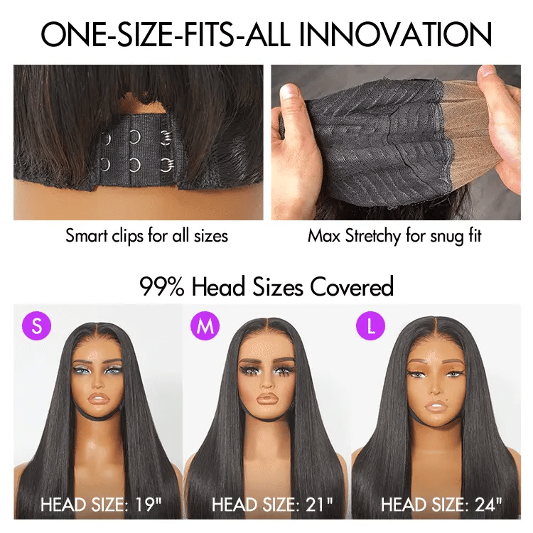 Luvme All-Day Comfort™ Wig Brown Highlight Deep Wave Glueless Minimalist HD Lace Curly Wig Pre-Cut Lace
