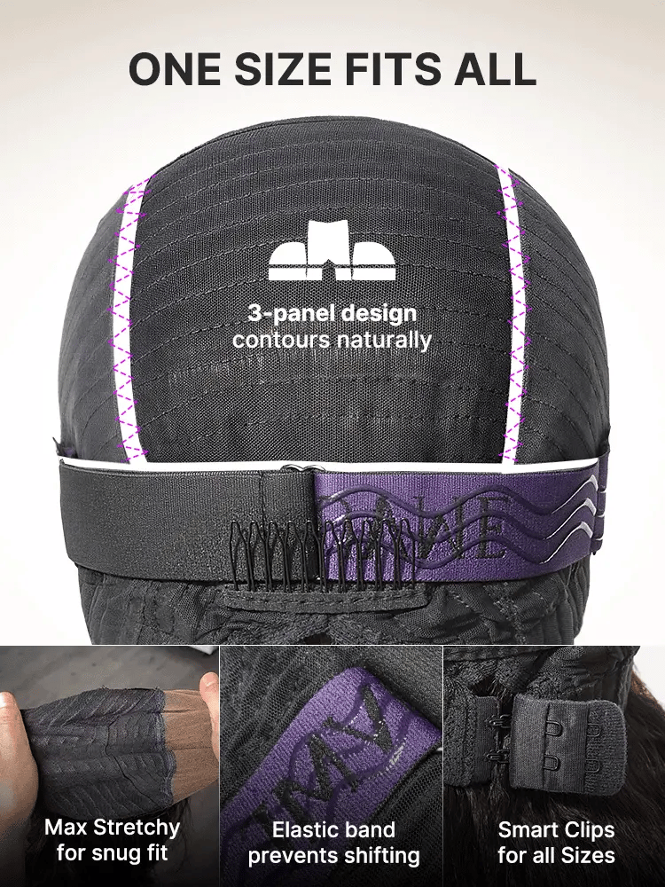 Luvme All-Day Comfort Wig 180% Density Chocolate Brown Loose Wave PartingMax Glueless 7x6 Closure HD Lace Wig Pre-Cut Lace