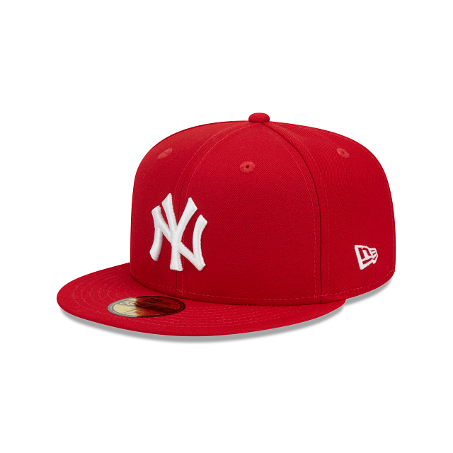 New York Yankees Red 59FIFTY Fitted Hat