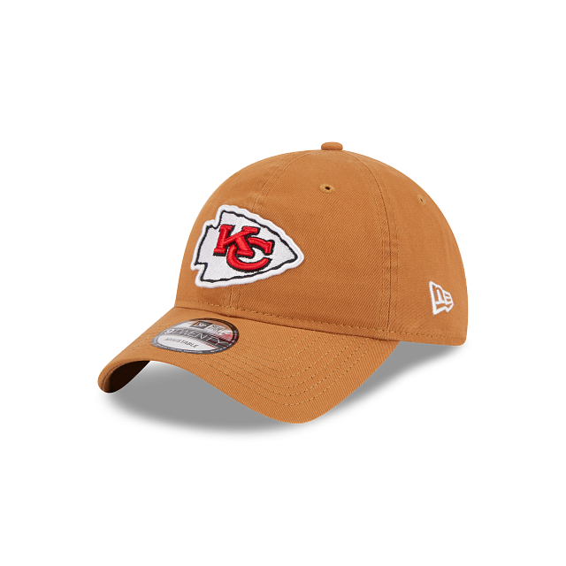 Kansas City Chiefs Light Bronze 9TWENTY Adjustable Hat