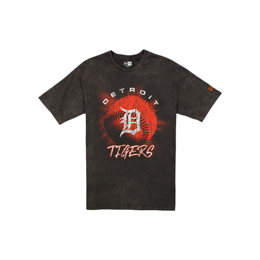 Detroit Tigers Sport Night Black T-Shirt