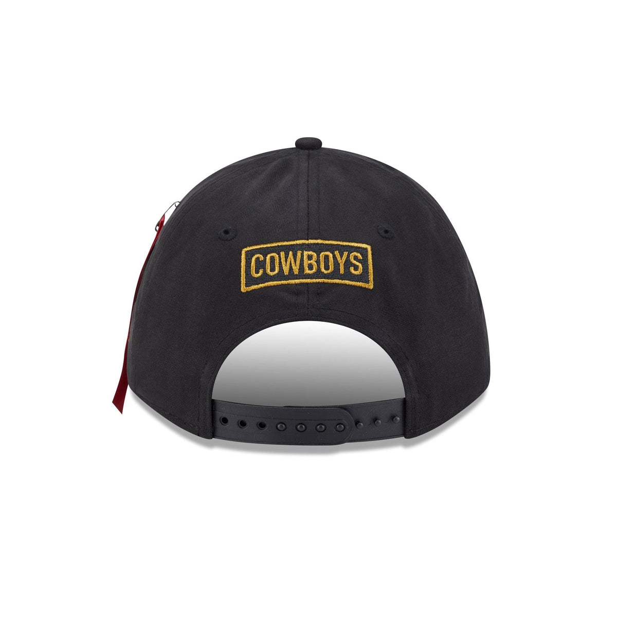 Alpha Industries x Dallas Cowboys Black 9FORTY M-Crown A-Frame Snapback Hat