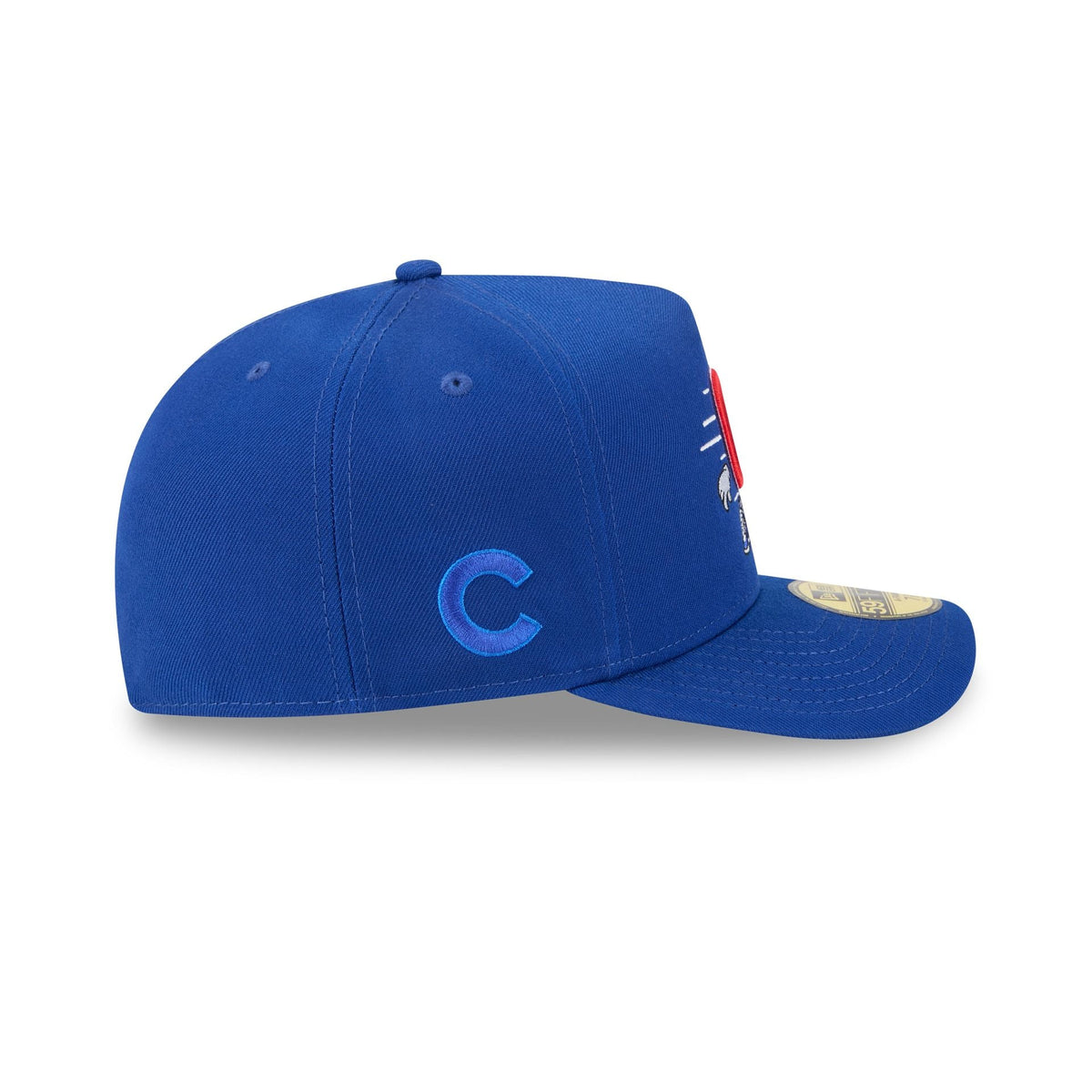 Chicago Cubs Cartoon 59FIFTY A-Frame Fitted Hat
