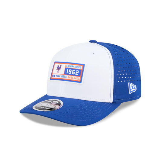 New York Mets Est. Patch 9SEVENTY Stretch-Snap Hat