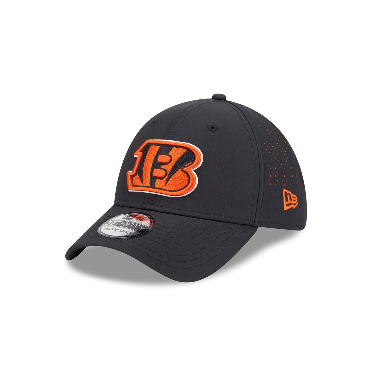 Cincinnati Bengals Night 39THIRTY Stretch Fit Hat