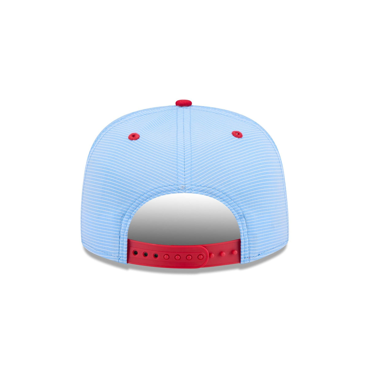 Atlanta Braves Pinstripe Ripstop 9FIFTY A-Frame Snapback Hat