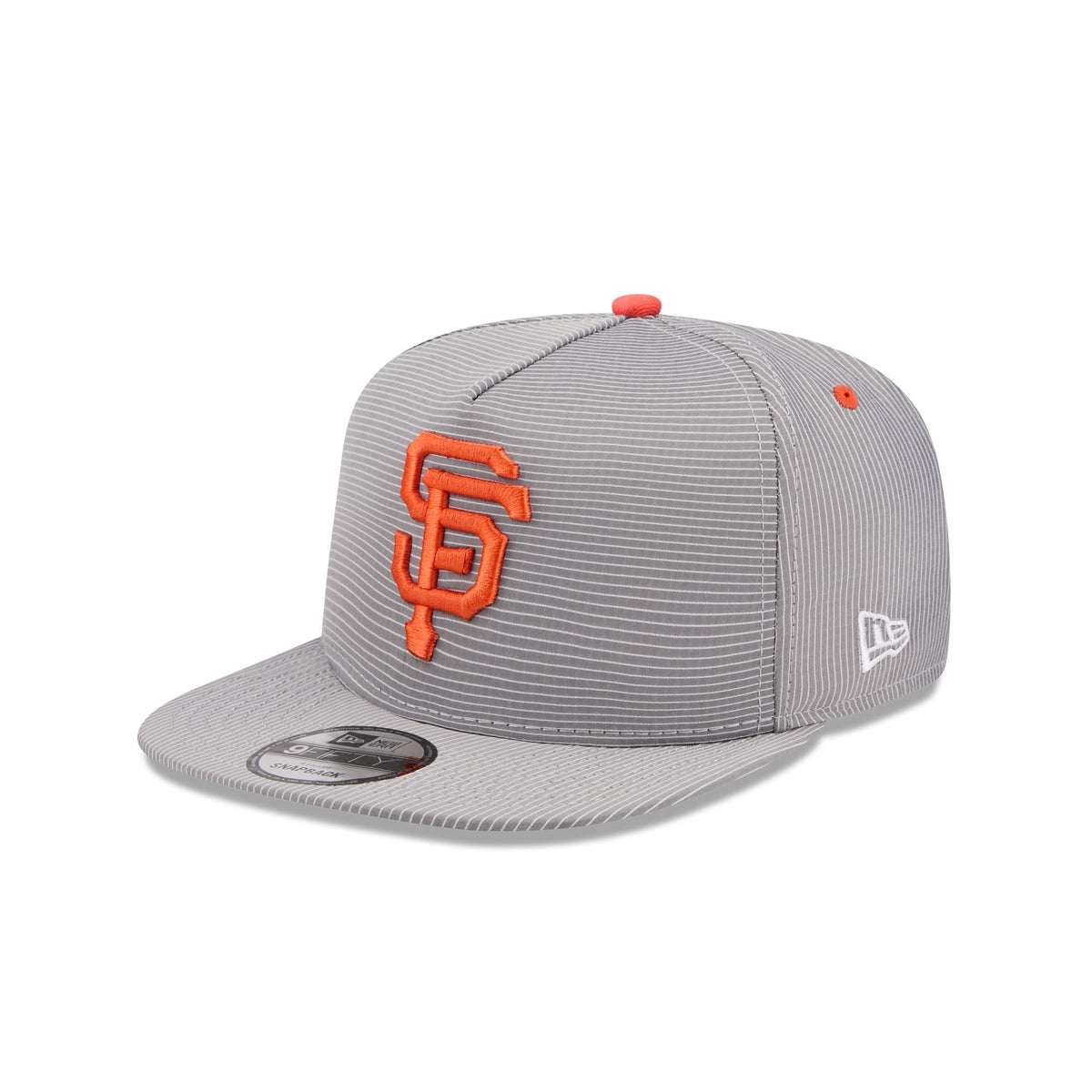 San Francisco Giants Pinstripe Ripstop 9FIFTY A-Frame Snapback Hat