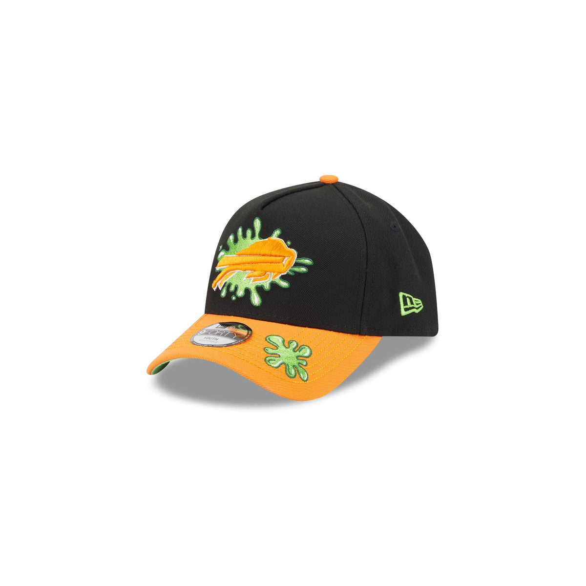 Nickelodeon Slime x Buffalo Bills Kids 9FORTY A-Frame Snapback Hat