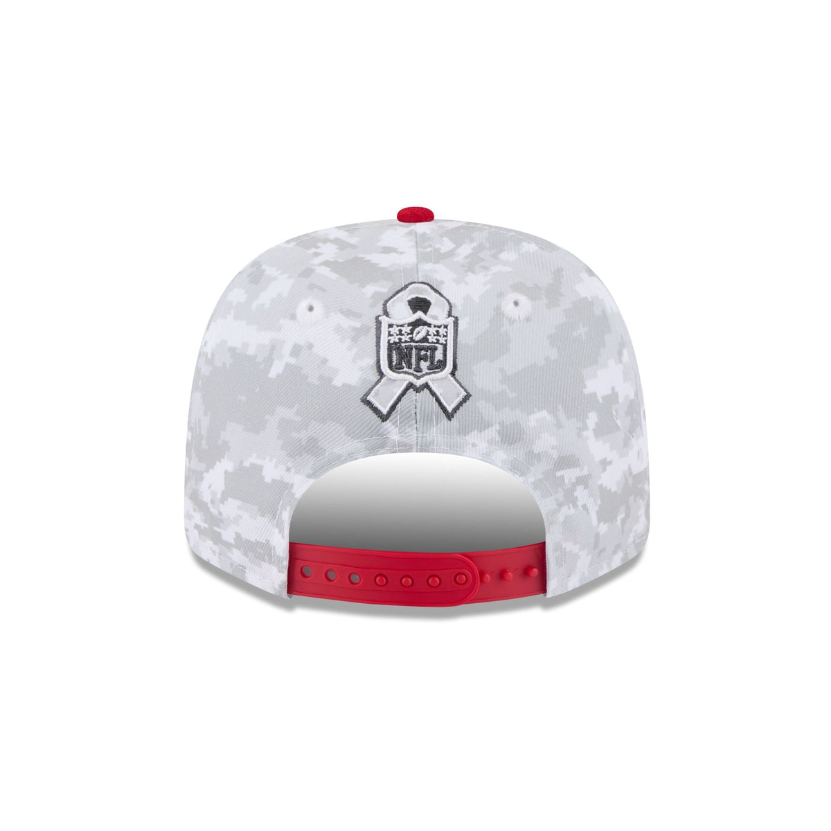 San Francisco 49ers 2025 Salute to Service Fan Gear 9SEVENTY Stretch-Snap Hat