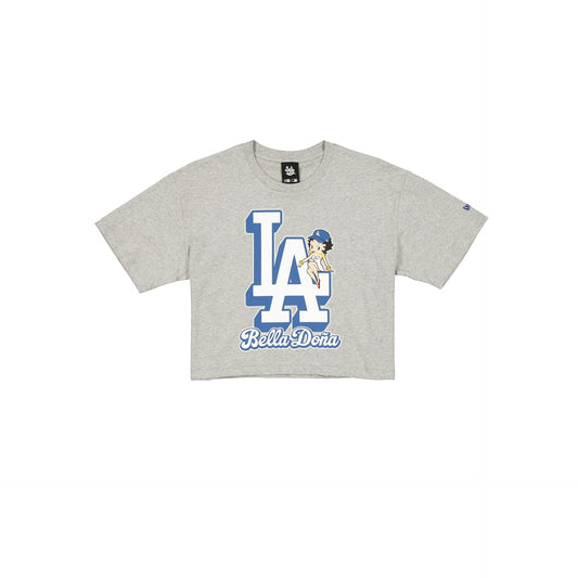 Bella Doña x Betty Boop x Los Angeles Dodgers Women's Boxy T-Shirt
