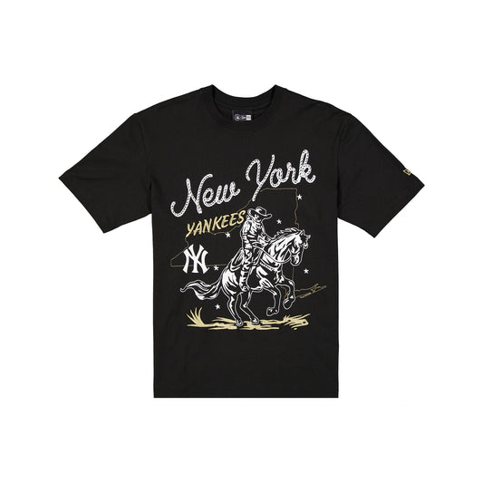 New York Yankees Lasso Black T-Shirt