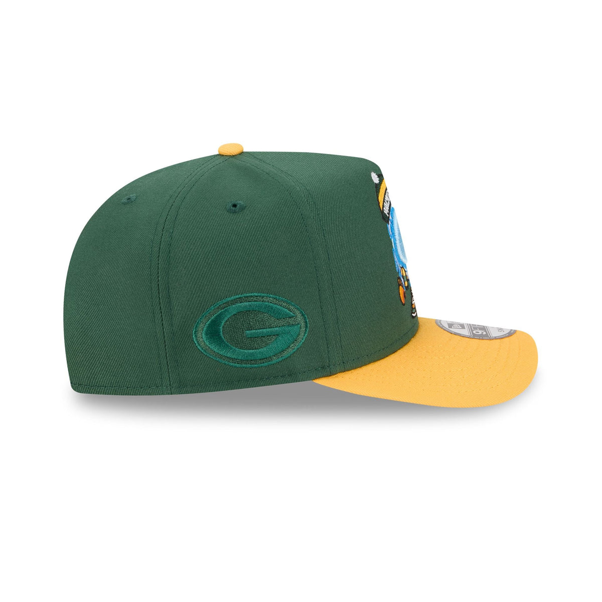 Green Bay Packers Cartoon 9FIFTY A-Frame Snapback Hat