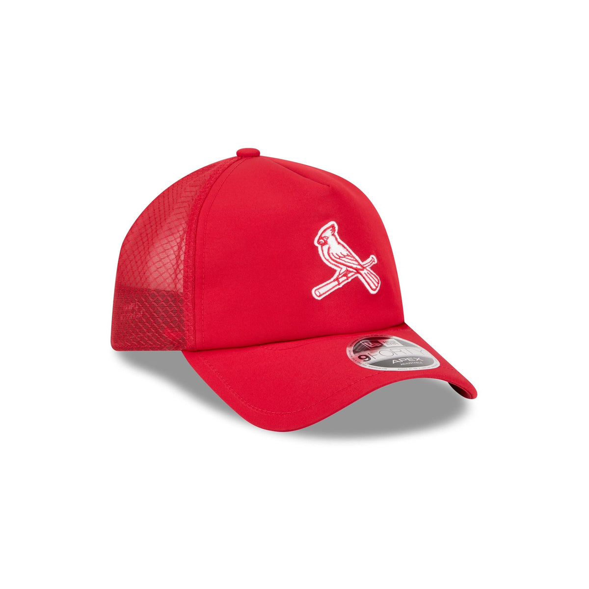 St. Louis Cardinals 2026 Batting Practice Alt Bird 9FORTY APEX Trucker Hat