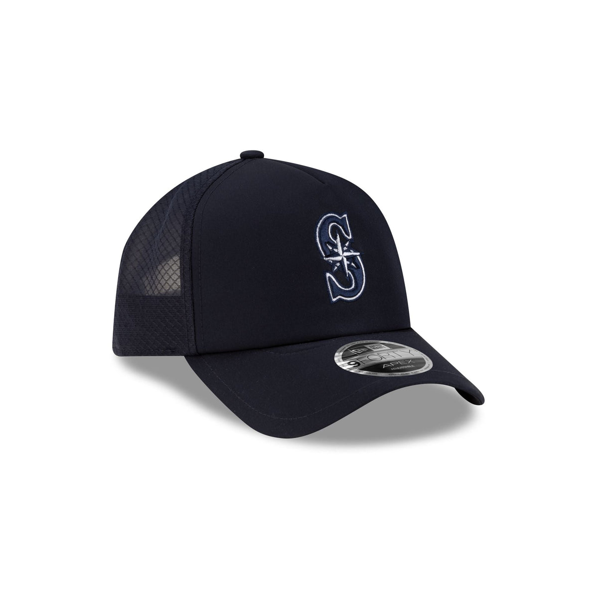 Seattle Mariners 2026 Batting Practice 9FORTY APEX Trucker Hat