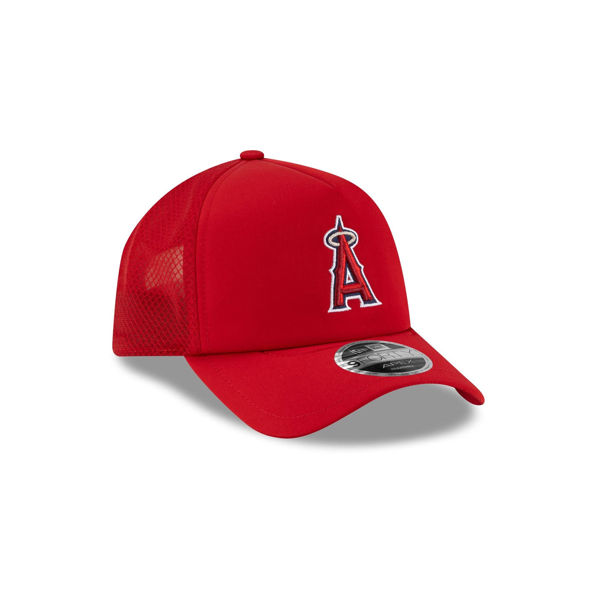 Los Angeles Angels 2026 Batting Practice 9FORTY APEX Trucker Hat