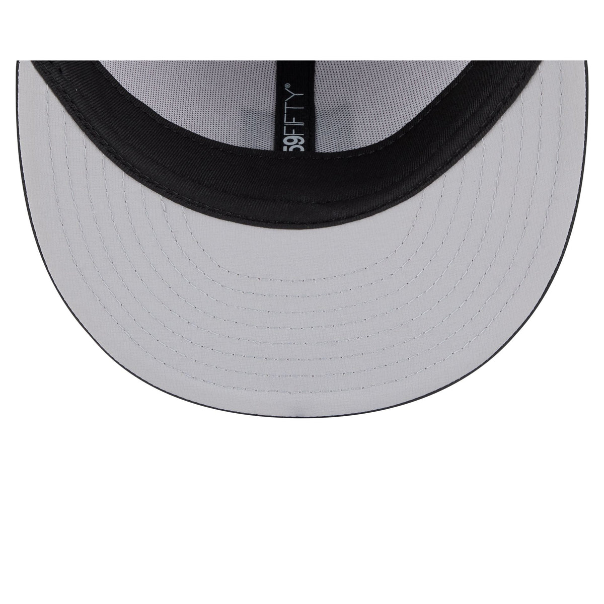 Washington Nationals 2026 Clubhouse Black & White 59FIFTY Fitted Hat