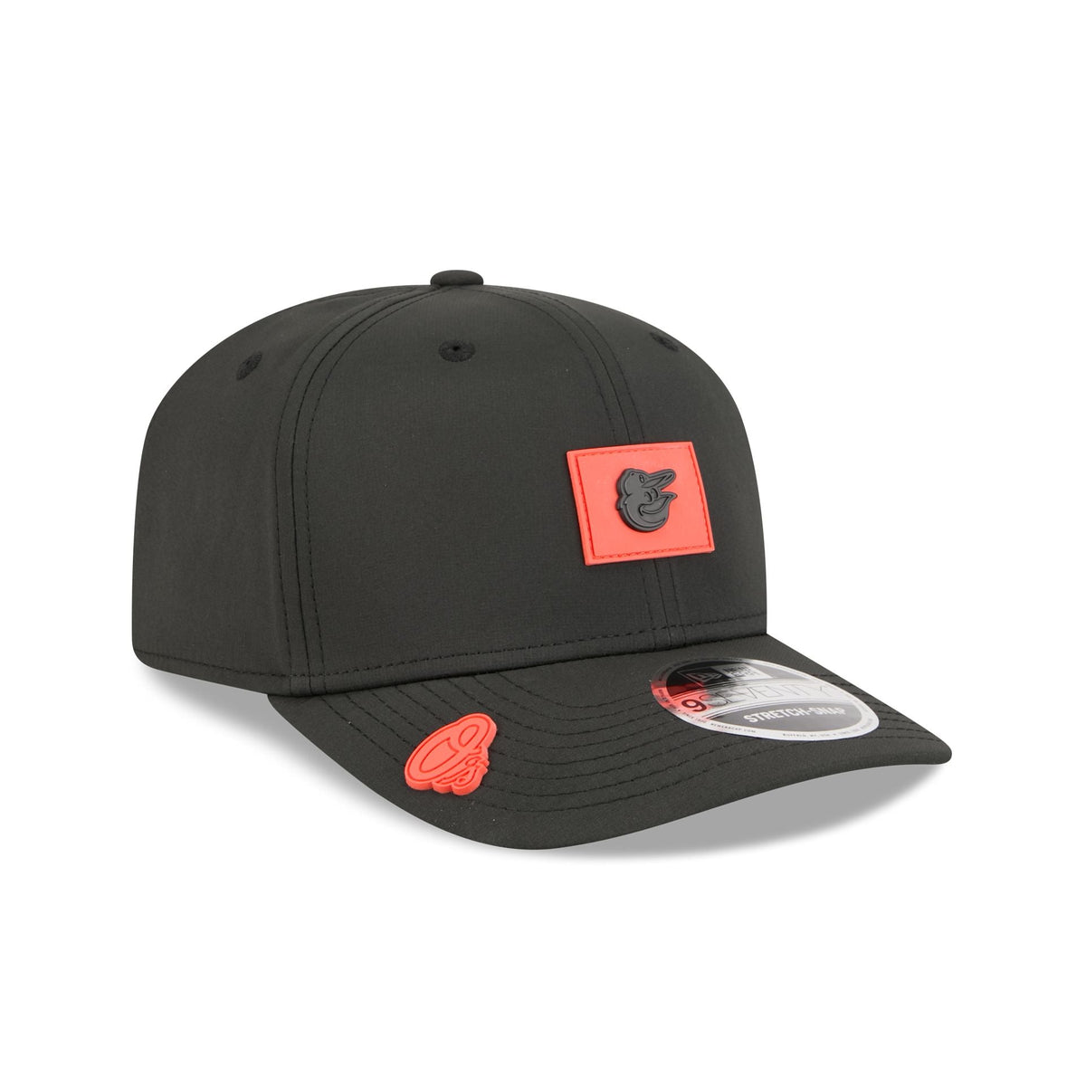 Baltimore Orioles 2026 Clubhouse 9SEVENTY Stretch-Snap Hat