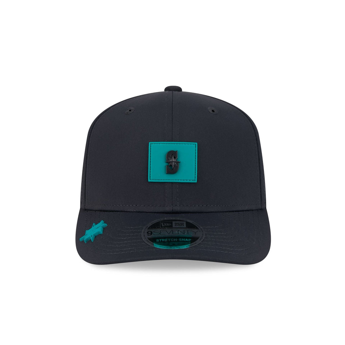 Seattle Mariners 2026 Clubhouse 9SEVENTY Stretch-Snap Hat