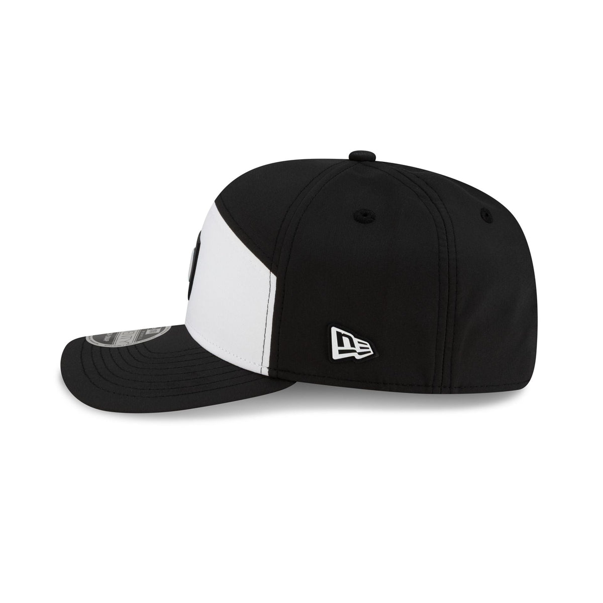 Arizona Diamondbacks 2026 Clubhouse Black & White Split Panel 9SEVENTY Stretch-Snap Hat