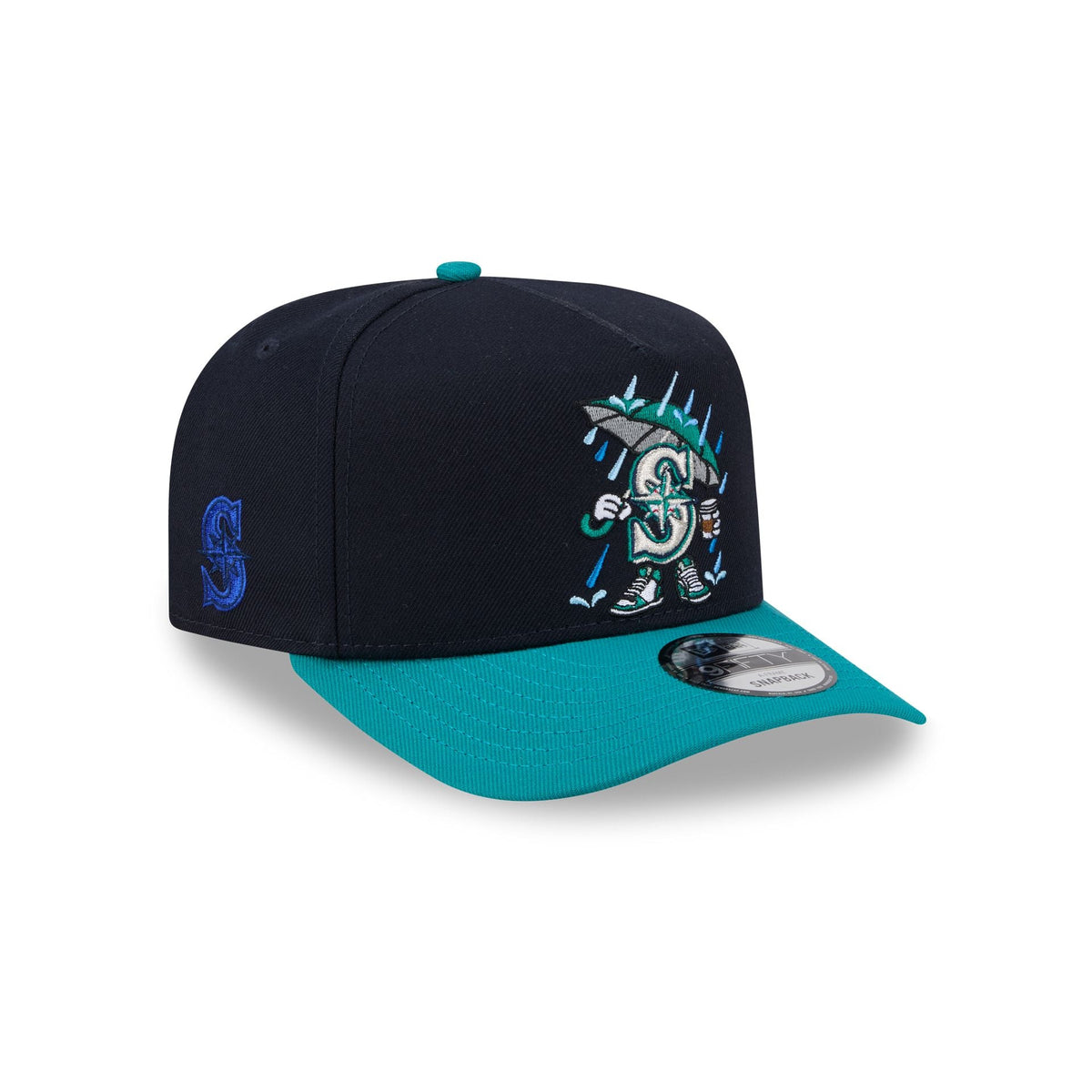 Seattle Mariners Cartoon 9FIFTY A-Frame Snapback Hat