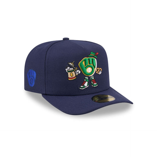 Milwaukee Brewers Cartoon 59FIFTY A-Frame Fitted Hat