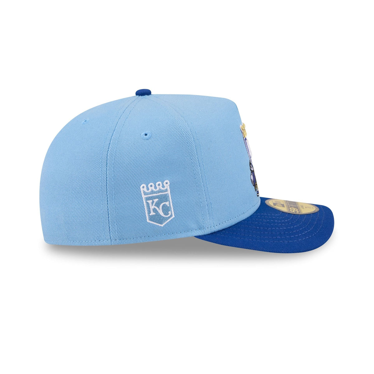 Kansas City Royals Cartoon 59FIFTY A-Frame Fitted Hat
