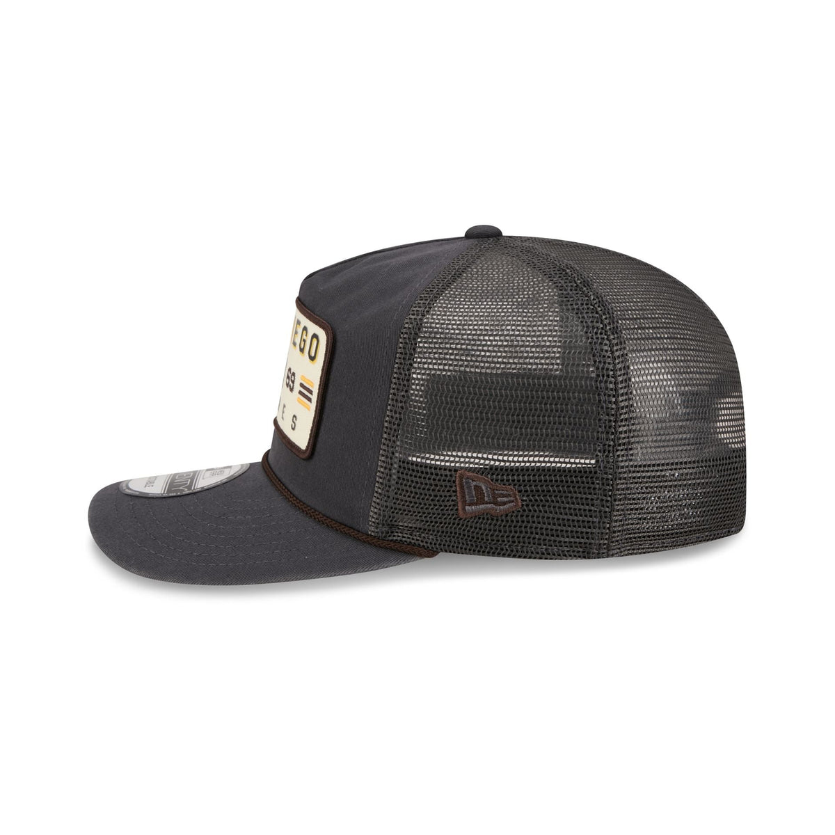 San Diego Padres Washed Graphite 19TWENTY Trucker Hat