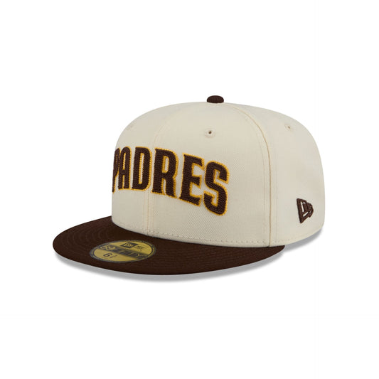 San Diego Padres Two Tone Stitch 59FIFTY Fitted Hat