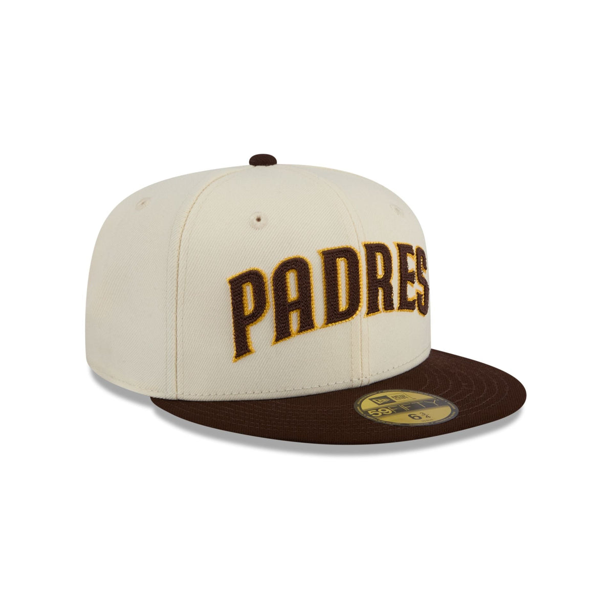 San Diego Padres Two Tone Stitch 59FIFTY Fitted Hat