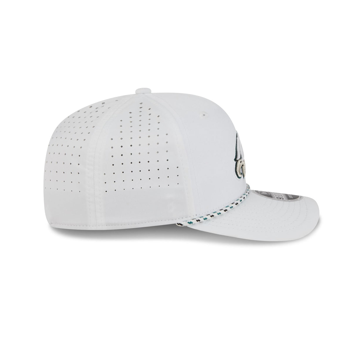 Philadelphia Eagles Optic White Performance Rope 9SEVENTY Stretch-Snap Hat