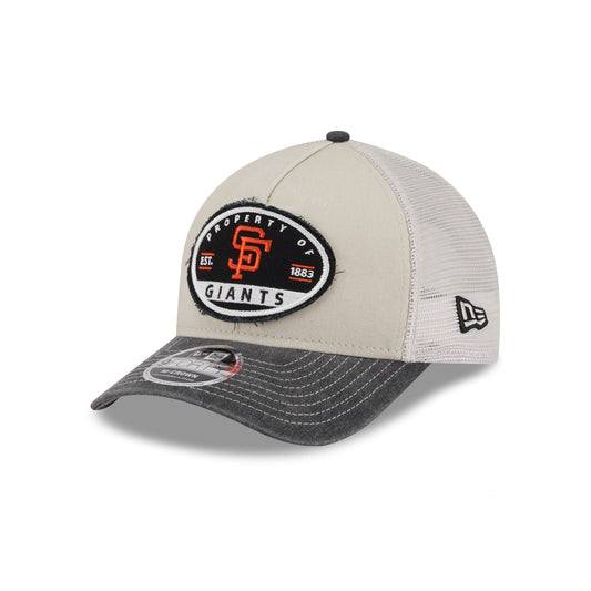 San Francisco Giants Frayed 9FORTY M-Crown A-Frame Trucker Hat
