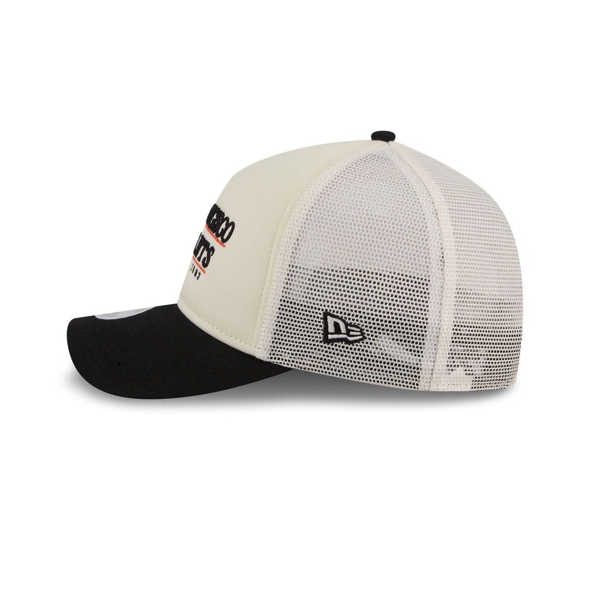 San Francisco Giants Retro Chrome Women's White 9FORTY M-Crown A-Frame Trucker Hat