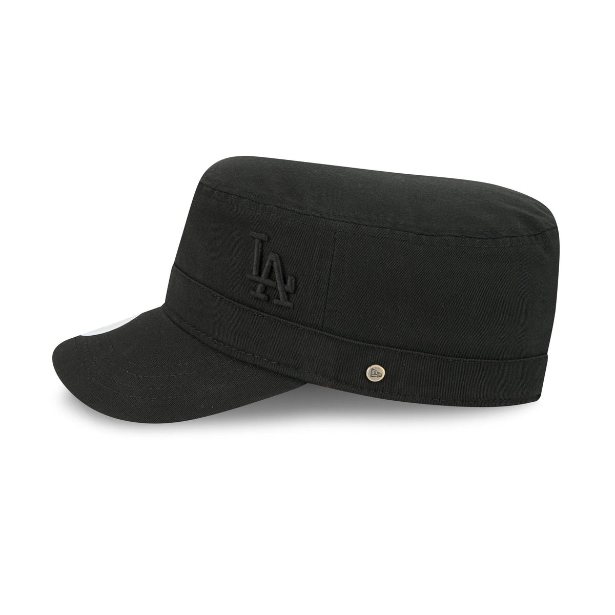Los Angeles Dodgers Women's Cadet Black Military Adjustable Hat