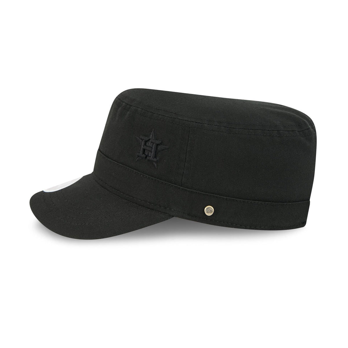 Houston Astros Women's Cadet Black Military Adjustable Hat