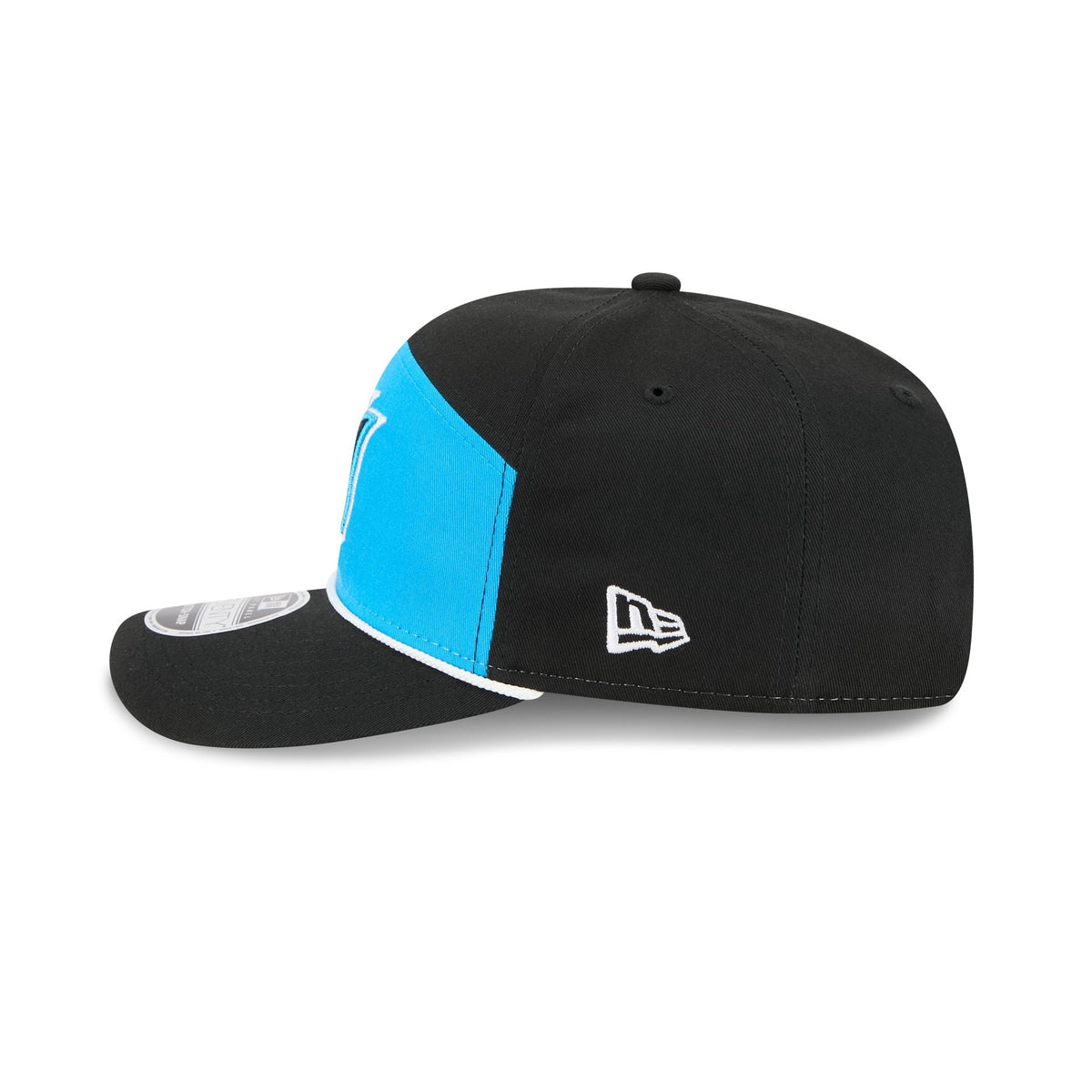 Miami Marlins Split Panel 9SEVENTY Stretch-Snap Hat
